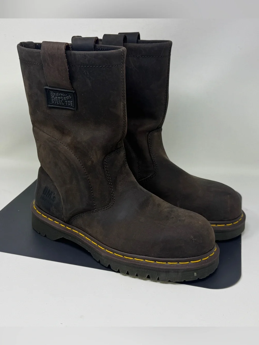 Dr. Martens industrial boots steel toe